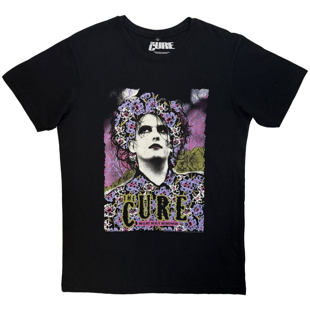 The Cure - Dallas Poster 05.13.23 Heren Tshirt - Zwart